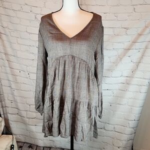 Peach Love California women's midi boho dress